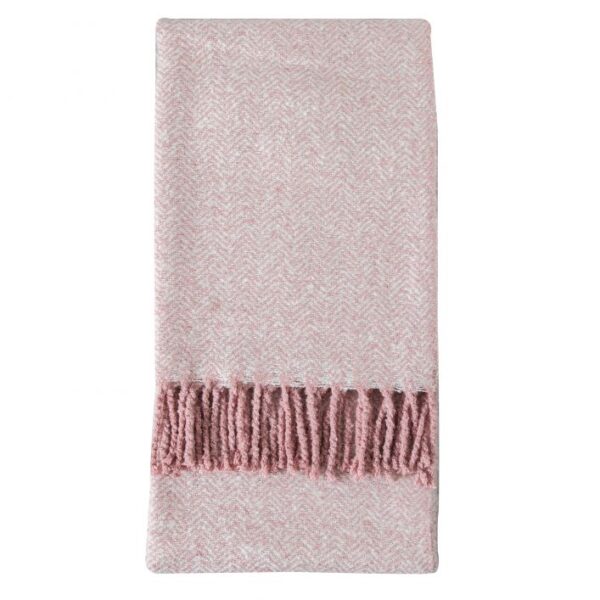 Kilburn & Scott Faux Mohair Blush