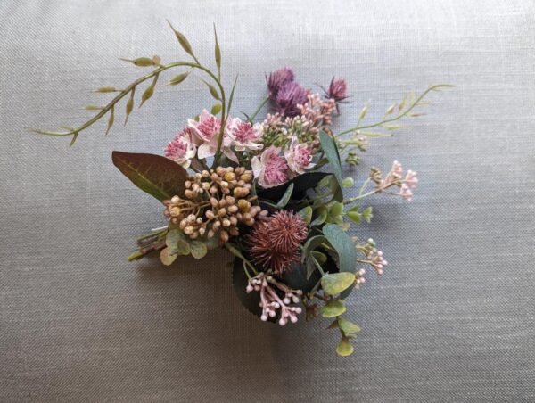 Home and More's Hand Tied Silk Flower Collection 'Dusky-Dawn'