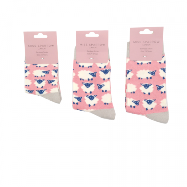 Miss Sparrow Kids Sheep Bamboo Socks